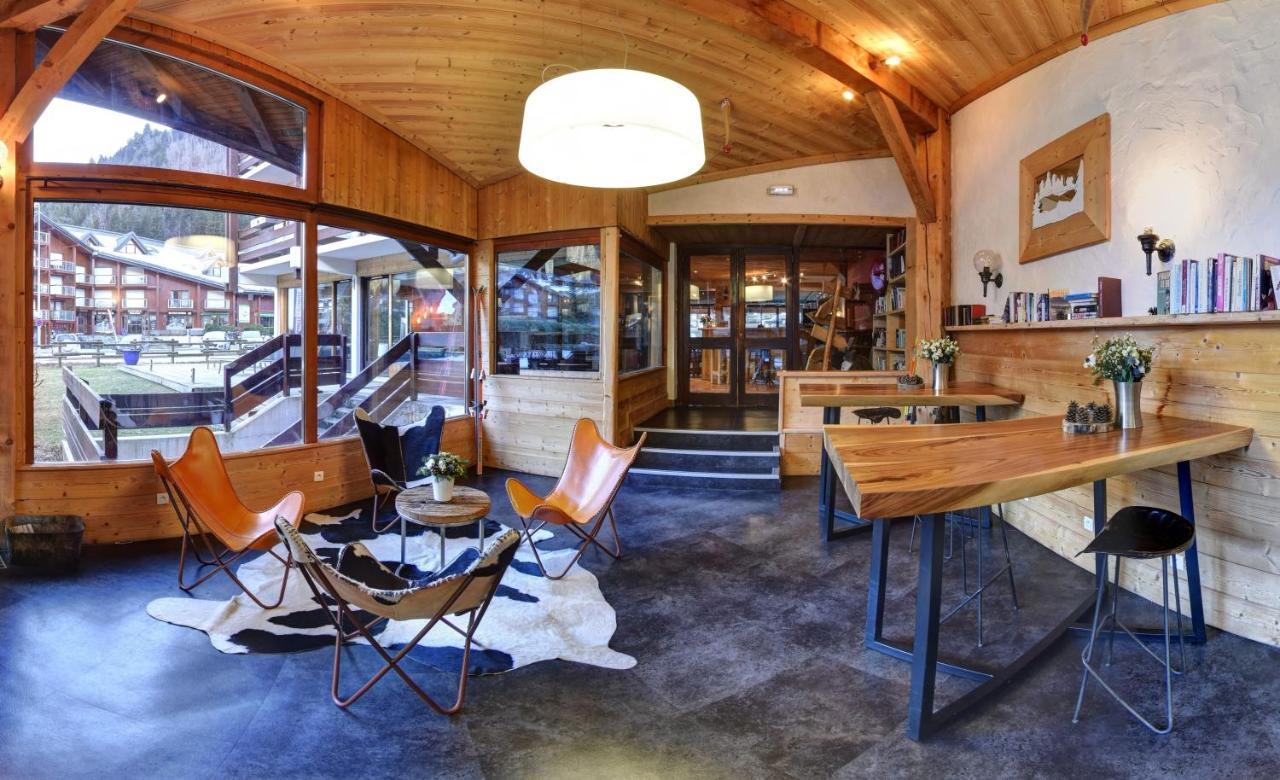 Chalet-Hotel La Chemenaz لي كونتامين مونتجوا المظهر الخارجي الصورة