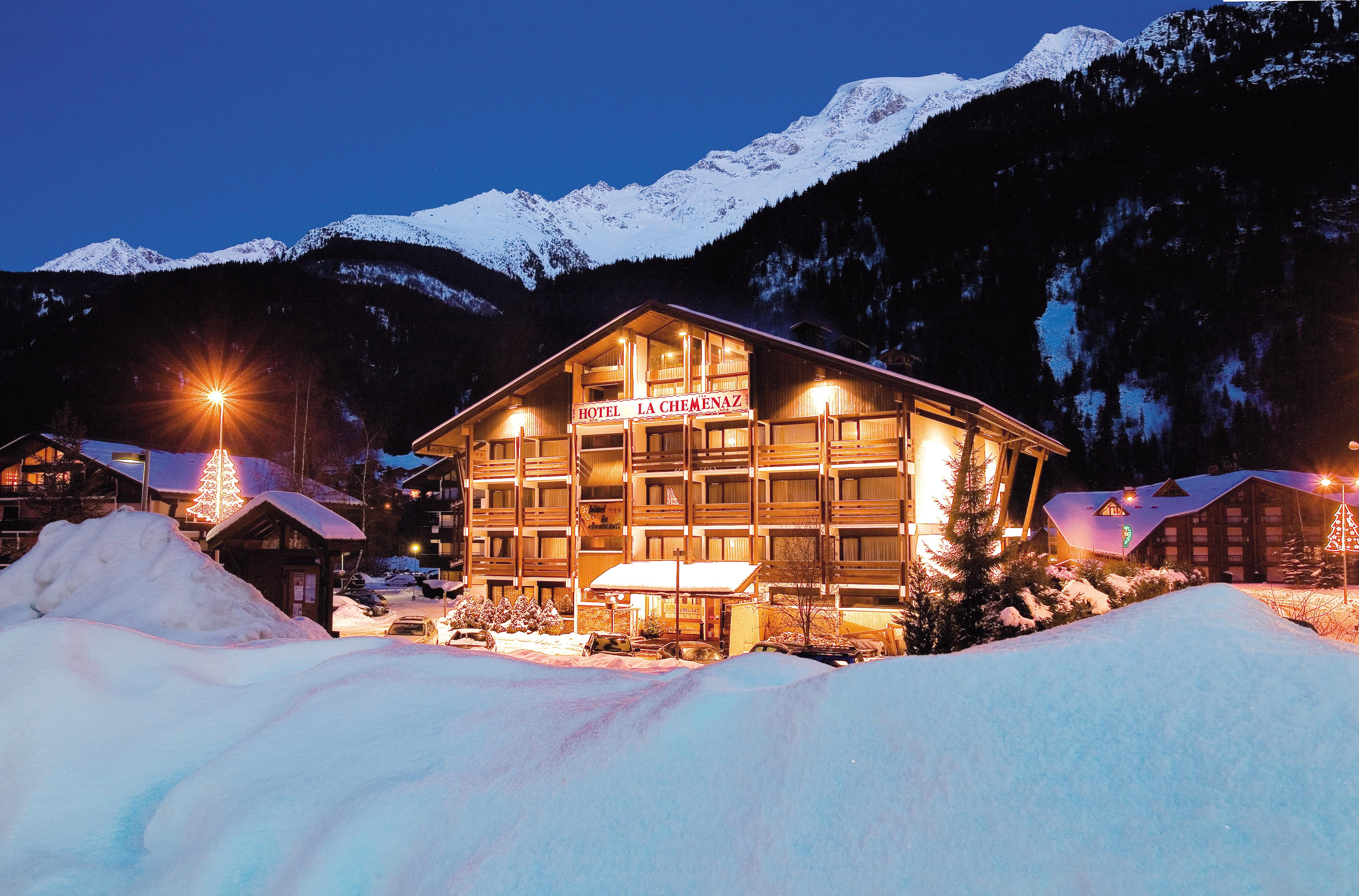 Chalet-Hotel La Chemenaz لي كونتامين مونتجوا المظهر الخارجي الصورة